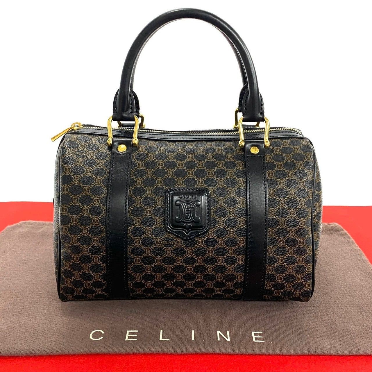 Celine Celine Handbag Black Leather Size ONE SIZE - 1 Thumbnail