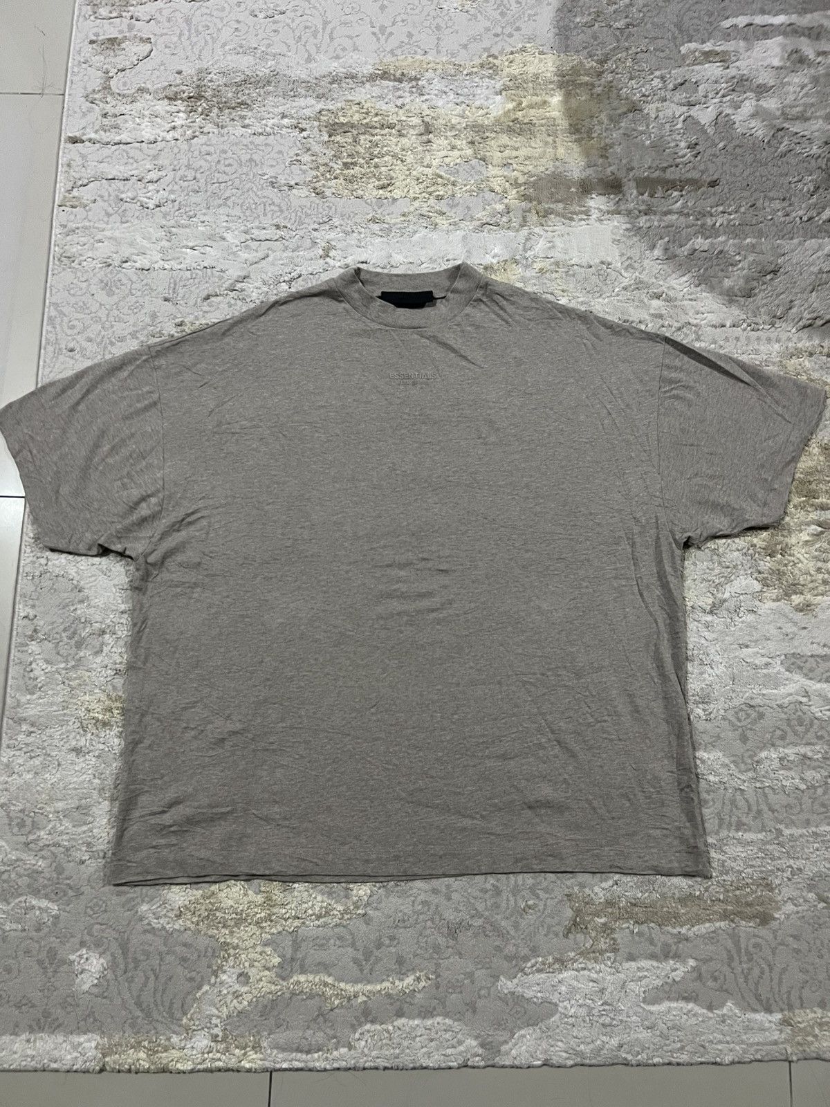 Fear of God FW23 Fear of God Essentials Core Heather Oversized T-Shirt Size US M / EU 48-50 / 2 - 3 Thumbnail
