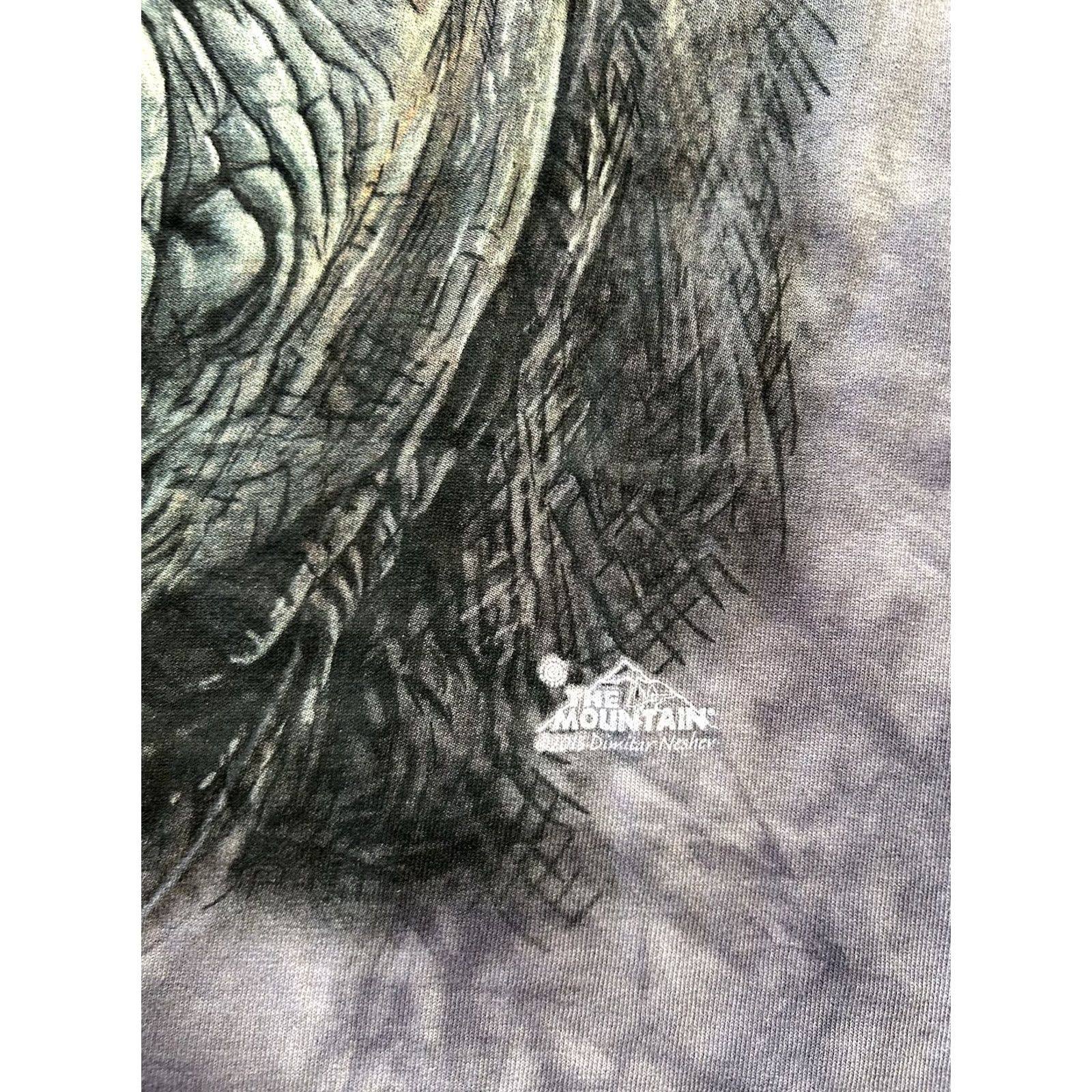 The Mountain The Mountain Rhino T-Shirt L Unisex Adults Regular Gray Cotton Rhino Face Cancel Size US L / EU 52-54 / 3 - 4 Thumbnail