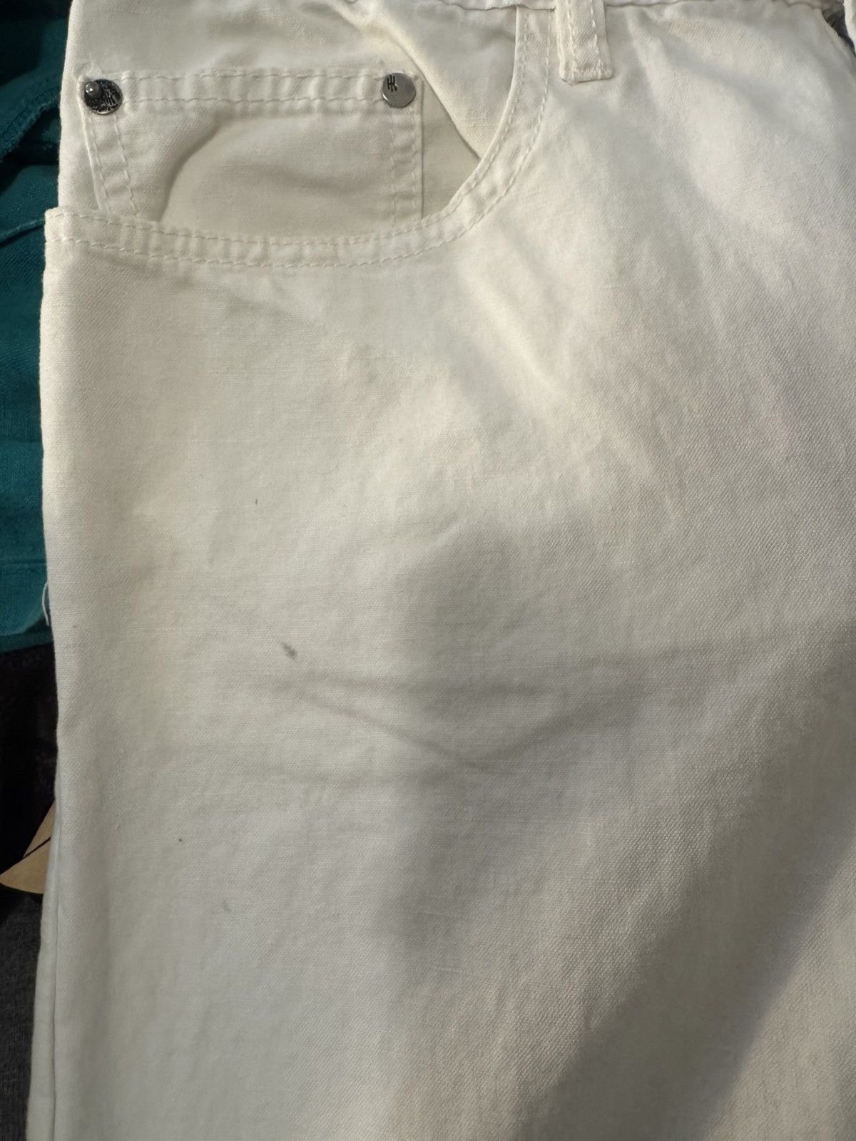 Howe Howe Vintage Creative Workforce - White Straight Leg Pants Size US 31 - 3 Thumbnail
