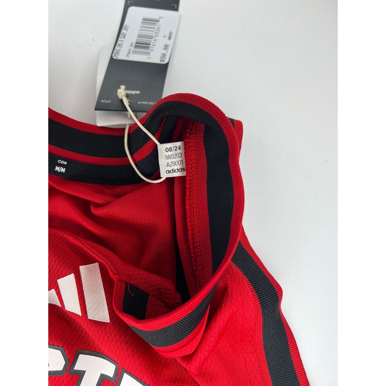 Adidas Adidas NCAA NC State Wolfpack #00 Swingman Basketball Jersey Size US M / EU 48-50 / 2 - 8 Thumbnail