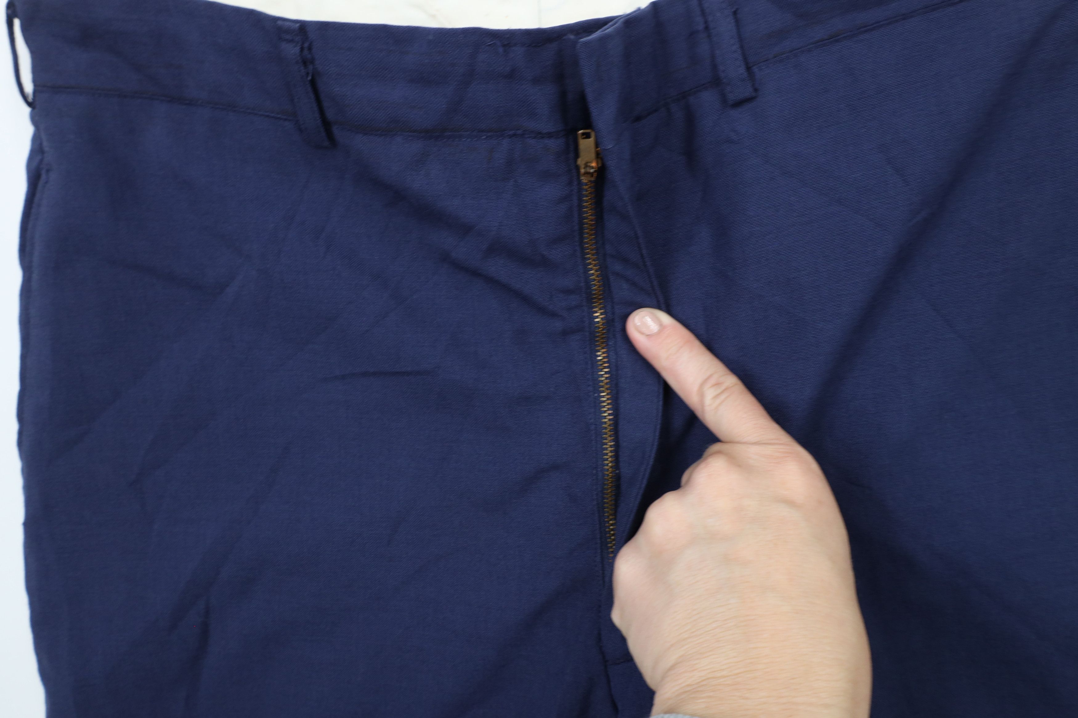 Vintage Vintage 70s Vietnam War Wool Blend Military Trousers Pants Size US 32 / EU 48 - 6 Thumbnail