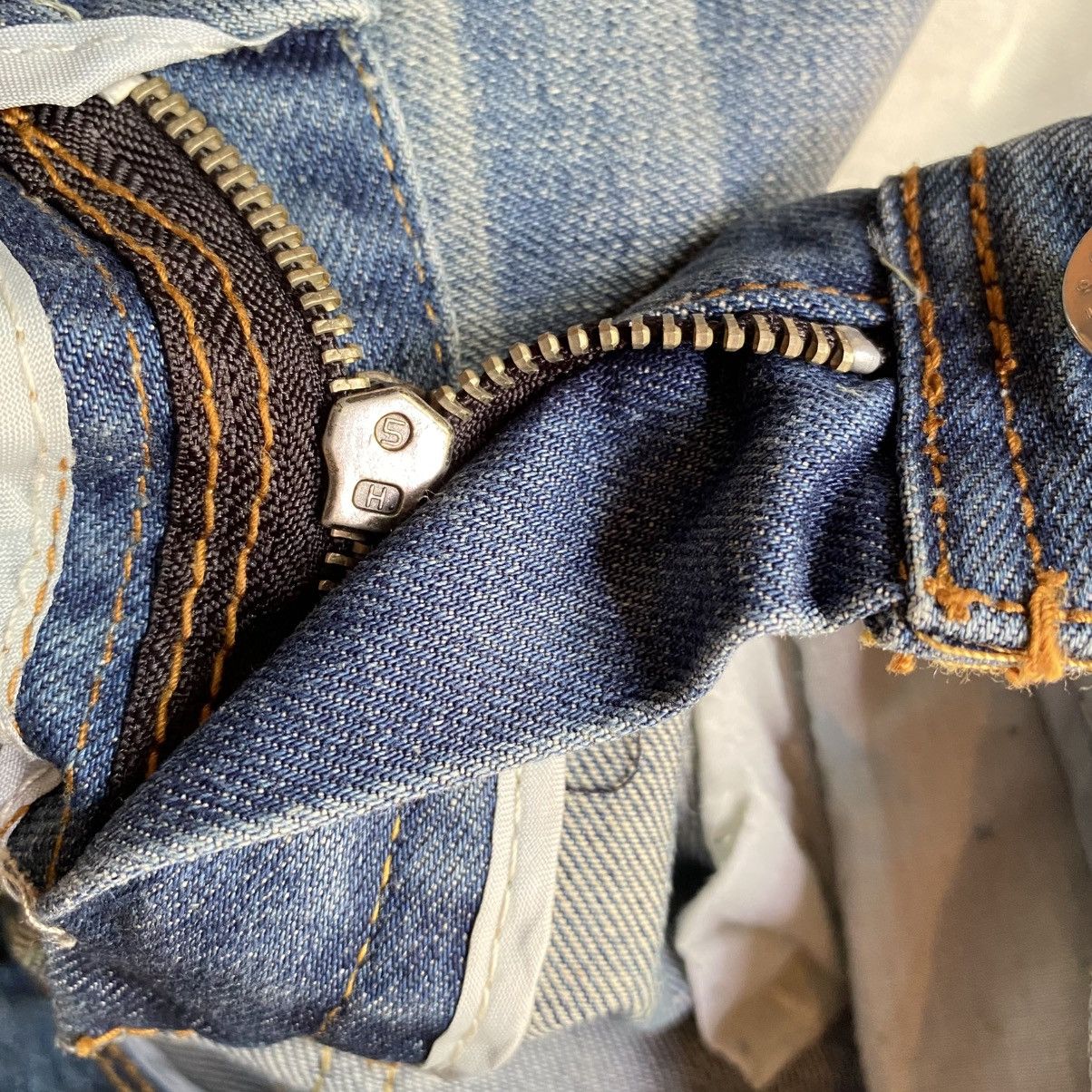Dolce & Gabbana D&G DOLCE & GABBANAS Distressed Slim-Fit Blue Jeans Size 28" / US 6 / IT 42 - 14 Thumbnail