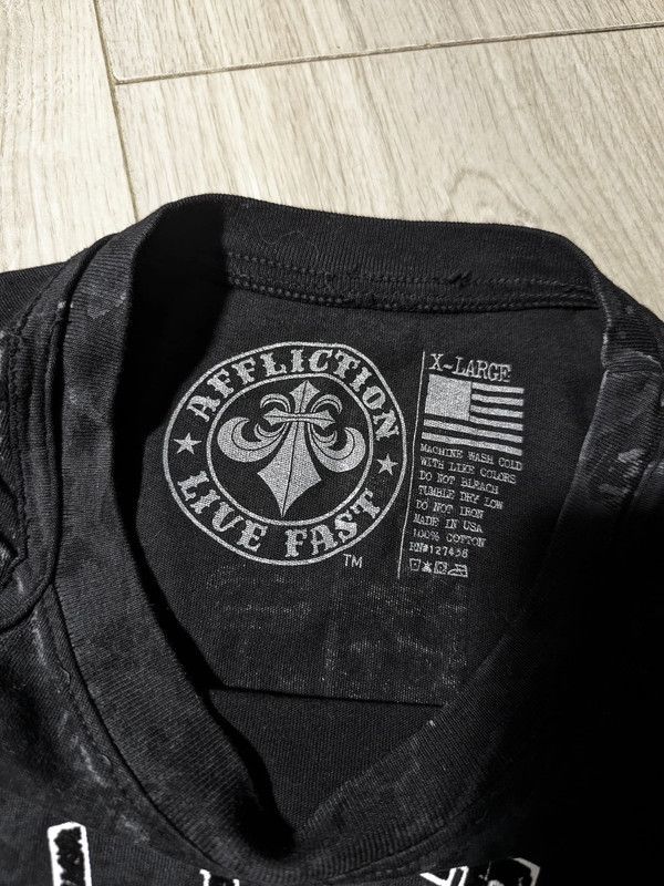 Affliction × Haunted Mound Affliction Tshirt rare Size US L / EU 52-54 / 3 - 3 Thumbnail