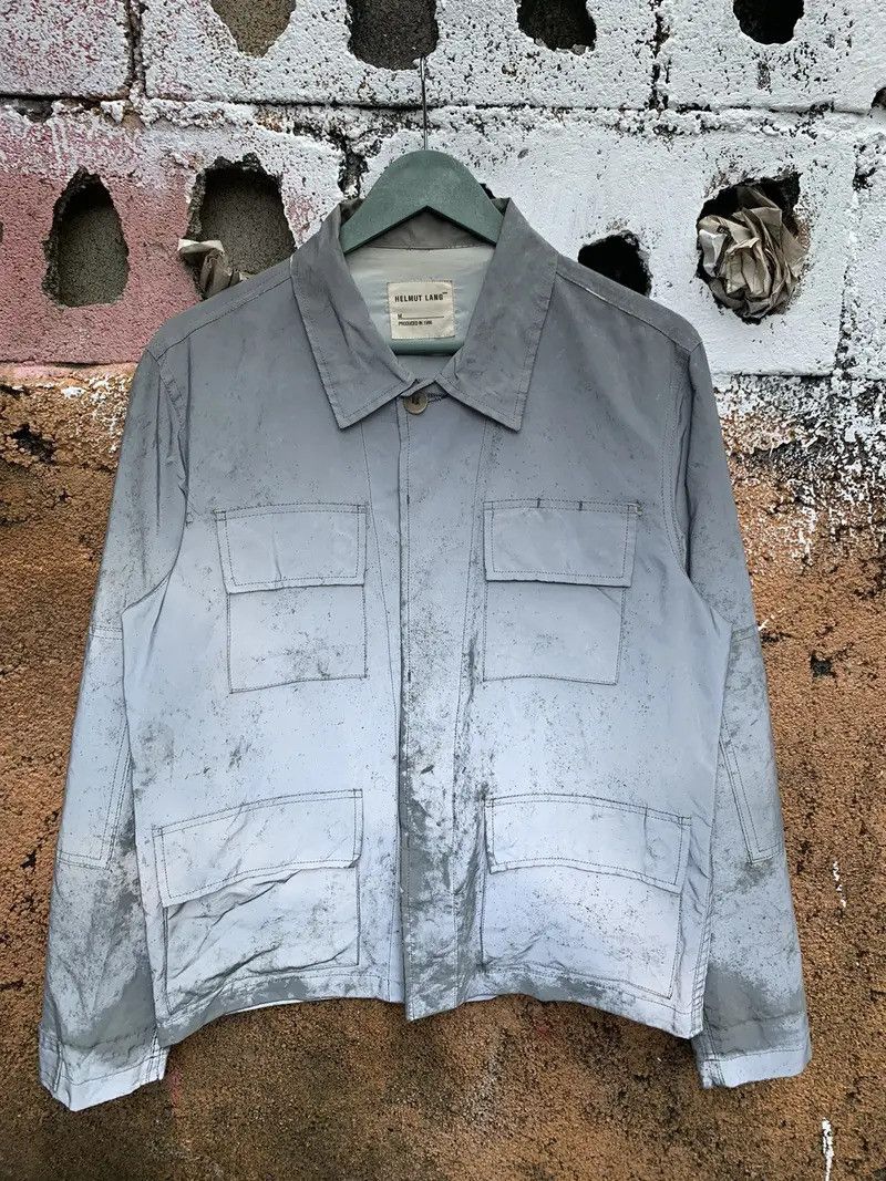 Helmut Lang Spring 1995 Helmut Lang Reflective Jacket Size US M / EU 48-50 / 2 - 1 Thumbnail
