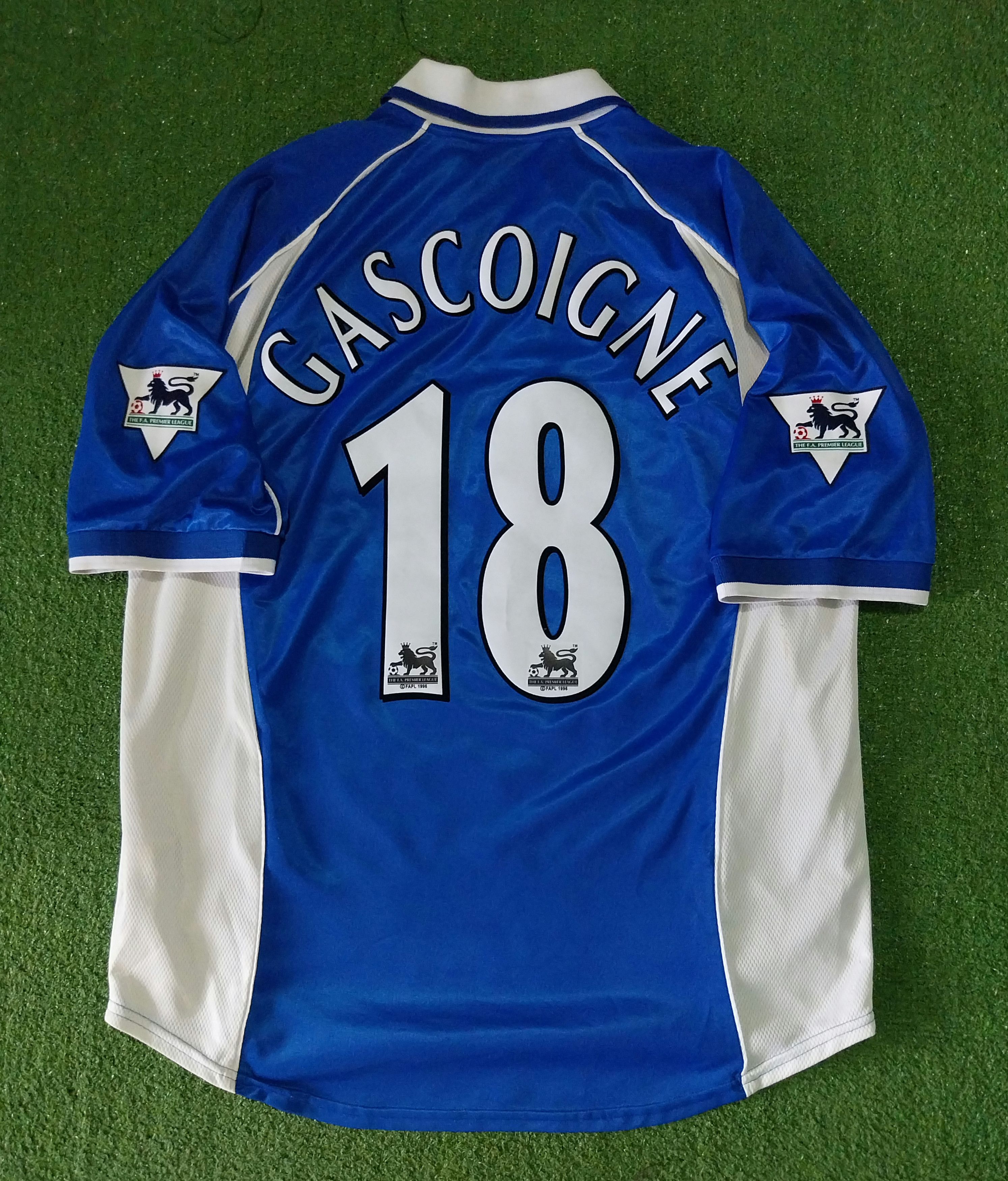 Puma Everton home 2000/2001 gascoigne jersey football Size US L / EU 52-54 / 3 - 2 Thumbnail