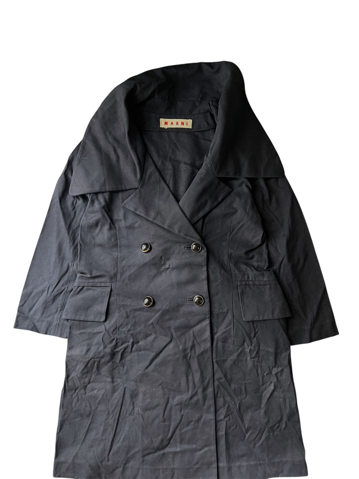 Marni Marni Coat Jacket Vintage Canvas Size XS / US 0-2 / IT 36-38 - 3 Thumbnail