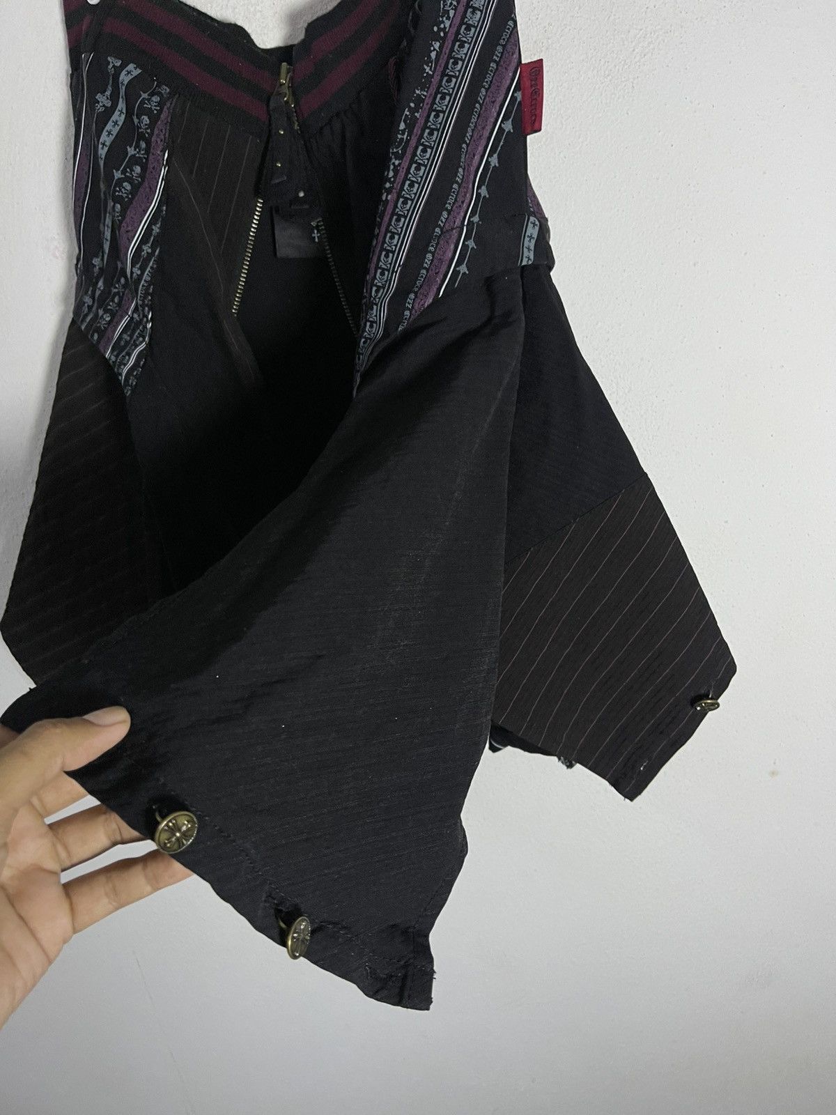 Japanese Brand Ozz Croce Skirt Punk Styles Size 30" / US 8 / IT 44 - 8 Thumbnail