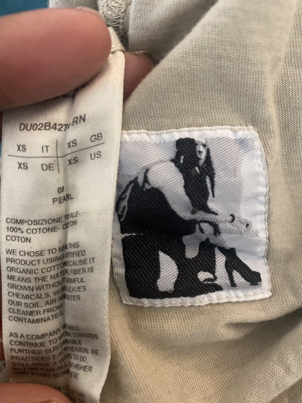 Rick Owens Rick Owens DRKSHDW Tan Cotton Shirt – Avant-Garde Minimalism Size US XS / EU 42 / 0 - 5 Thumbnail