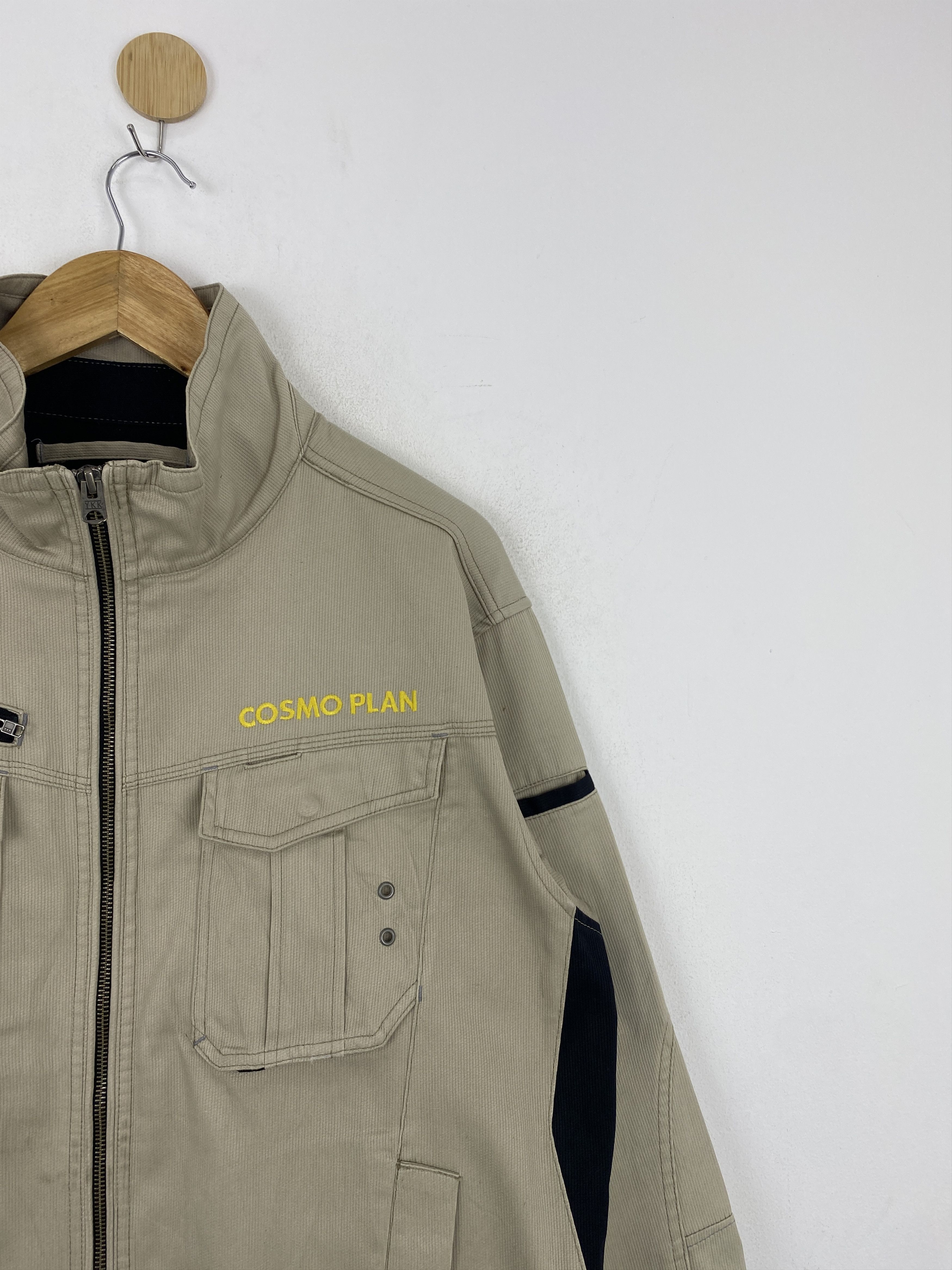 Japanese Brand Vintage Japanese Brand Cosmo Plan Workers Denim Jacket J1900 Size US XXL / EU 58 / 5 - 6 Thumbnail