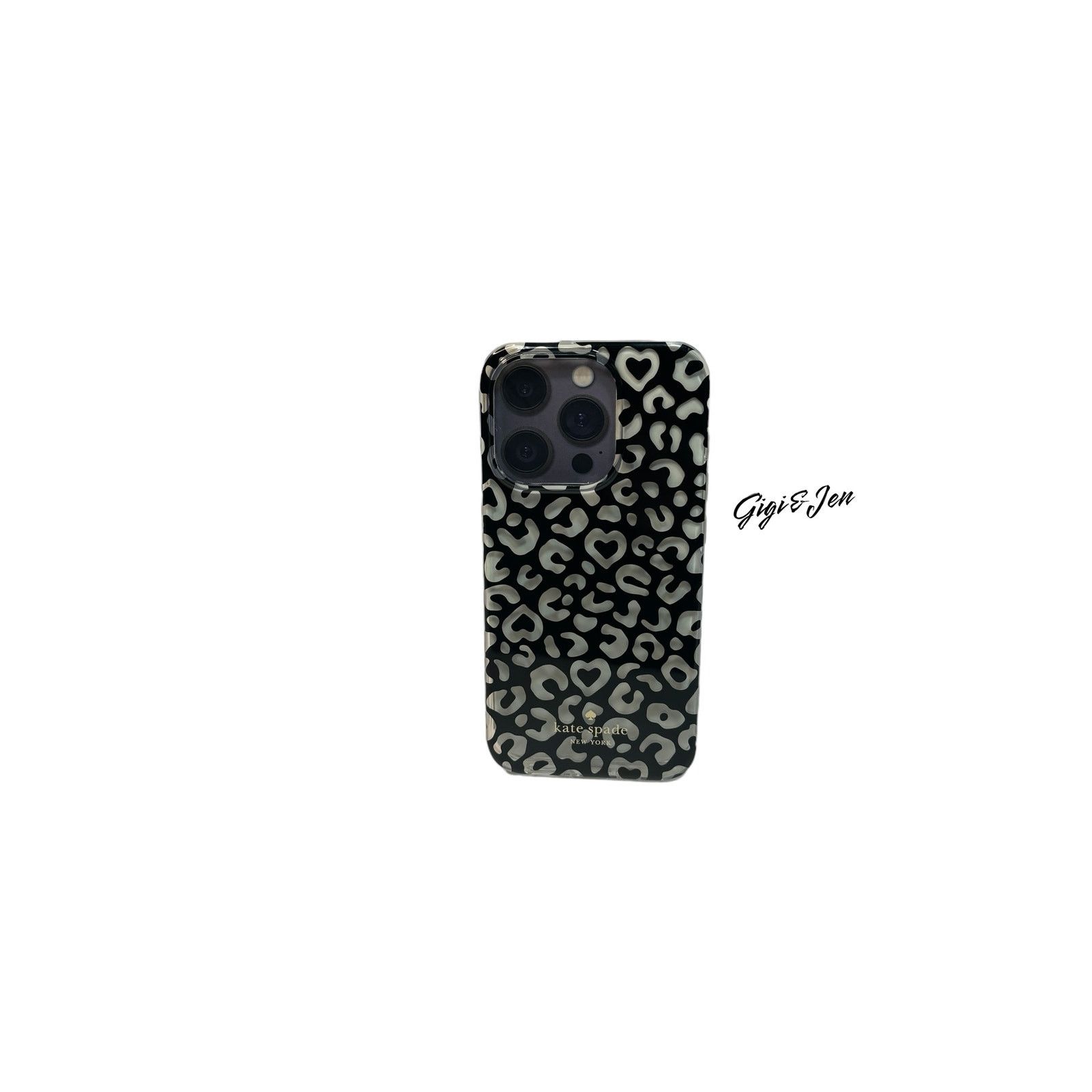 Kate Spade KATE SPADE iPhone 15 Pro Clear phone case w Graphic Leopard Size ONE SIZE - 9 Thumbnail