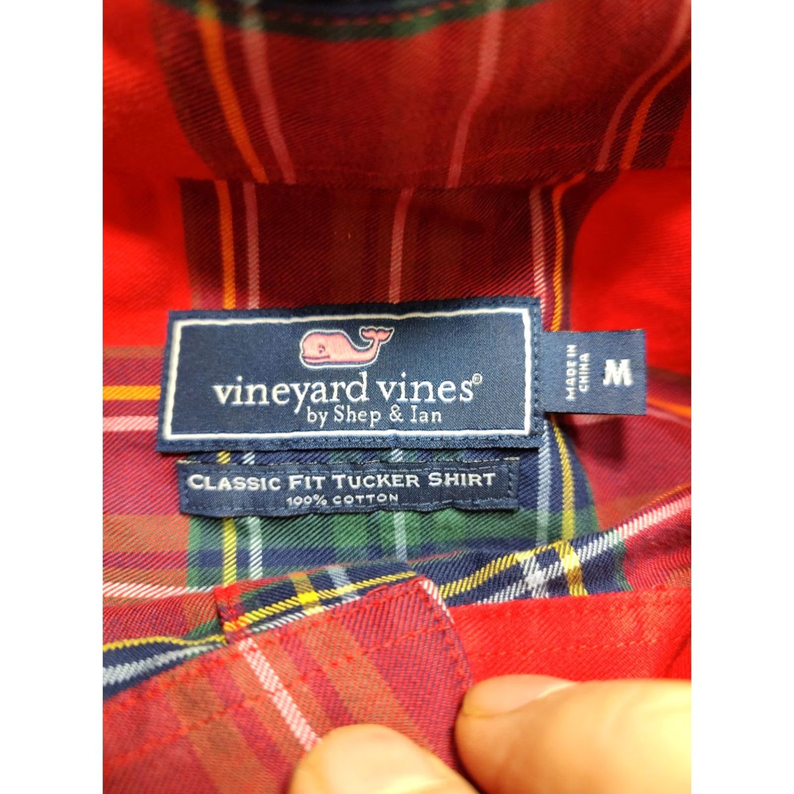Vineyard Vines Vineyard Vines Tucker Shirt M Multicolor Plaid Long Sleeve Button-Up Mens Classic Slimming Autumn Spring Summer Winter Size US M / EU 48-50 / 2 - 6 Thumbnail