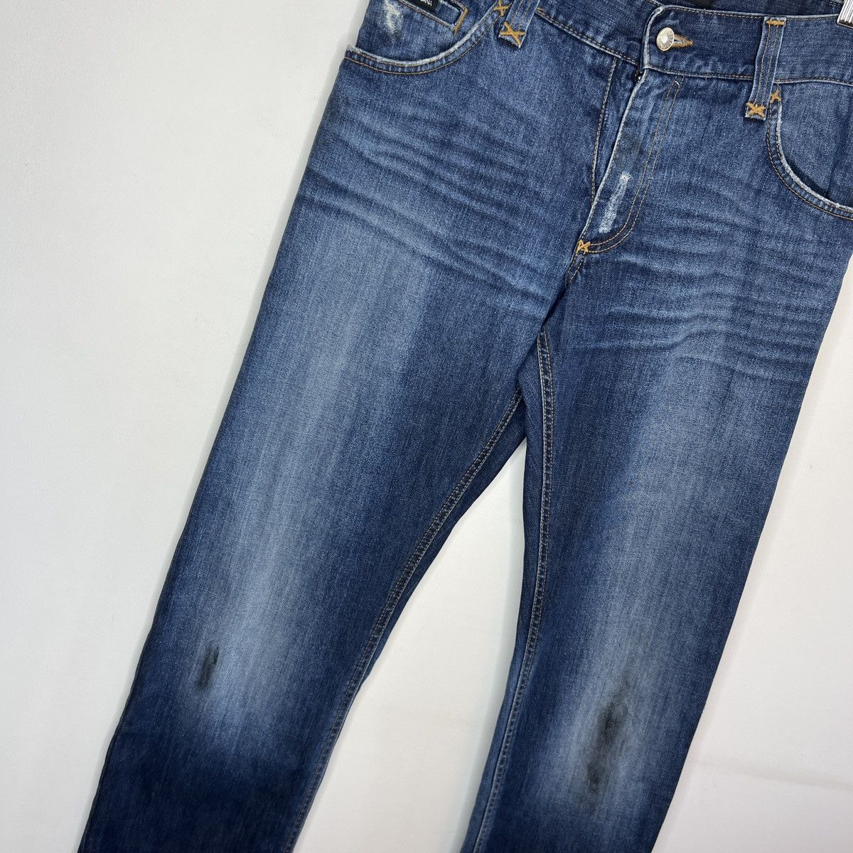 Dolce & Gabbana Dolce & Gabbana Love Jeans Denim Pants D&G Distressed Y2K Size US 34 / EU 50 - 5 Thumbnail