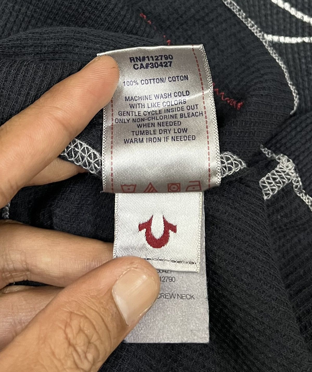 True Religion Vtg TRUE RELIGION Made in Usa Shirt x Rare Design Size US M / EU 48-50 / 2 - 9 Thumbnail