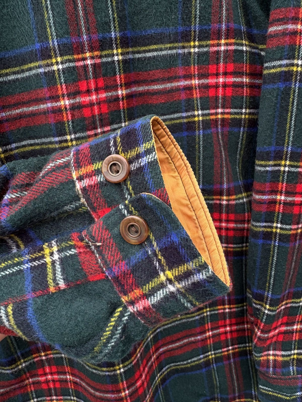 Hunter Vintage Mac Hope Wool Tartan Hunting Jacket Size US L / EU 52-54 / 3 - 7 Thumbnail