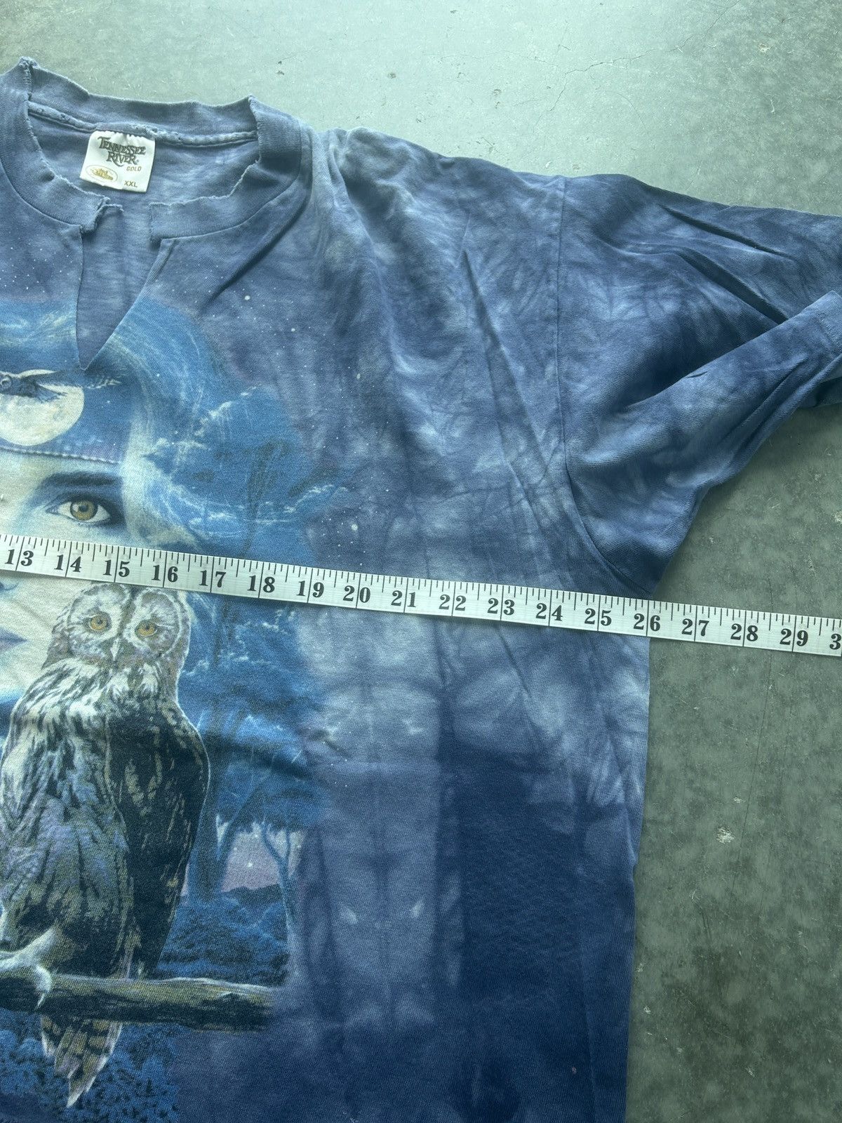 The Mountain × Vintage Vintage 90s The Mountain Tie Dye Graphic Tee Size US XXL / EU 58 / 5 - 12 Thumbnail