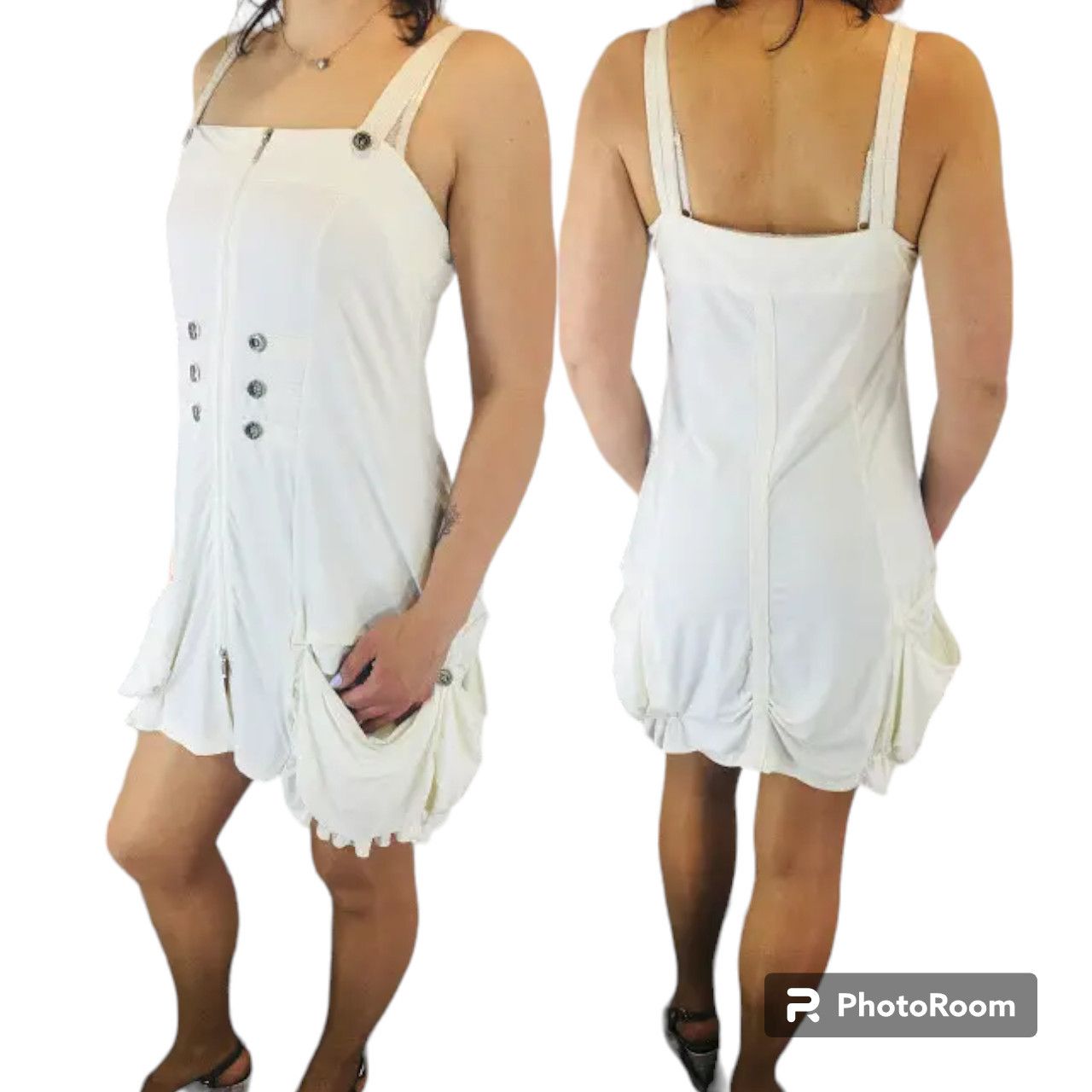Other Avant garde white dress sz M new condition Size M / US 6-8 / IT 42-44 - 1 Thumbnail