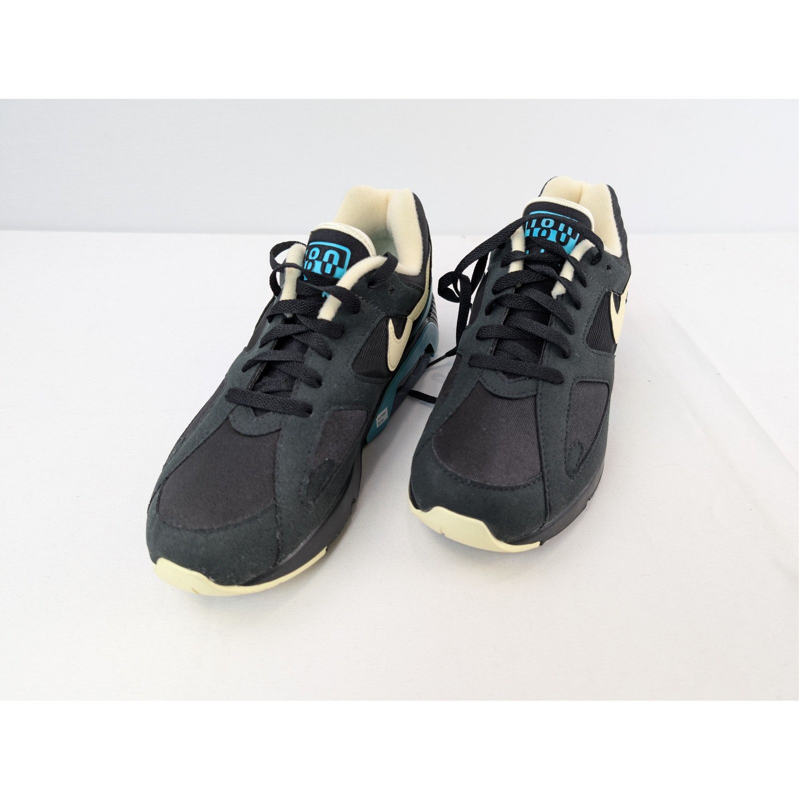 o1rshd1 Nike Air 180 Dusty Cactus Sneakers in Black
