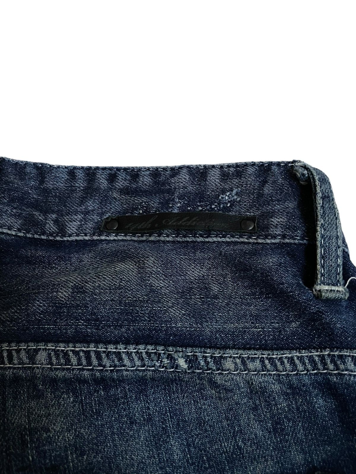 14th Addiction 14Th Addiction Sheepskin Hybrid Denim Destroy Jeans Size US 31 - 18 Thumbnail