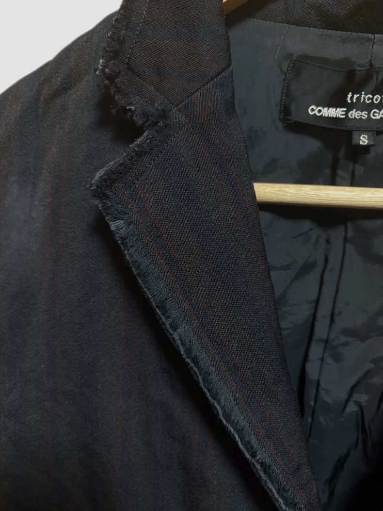 Comme des Garcons Comme Des Garcons Deconstructed Patchwork Stripe Suit Size S / US 4 / IT 40 - 5 Thumbnail