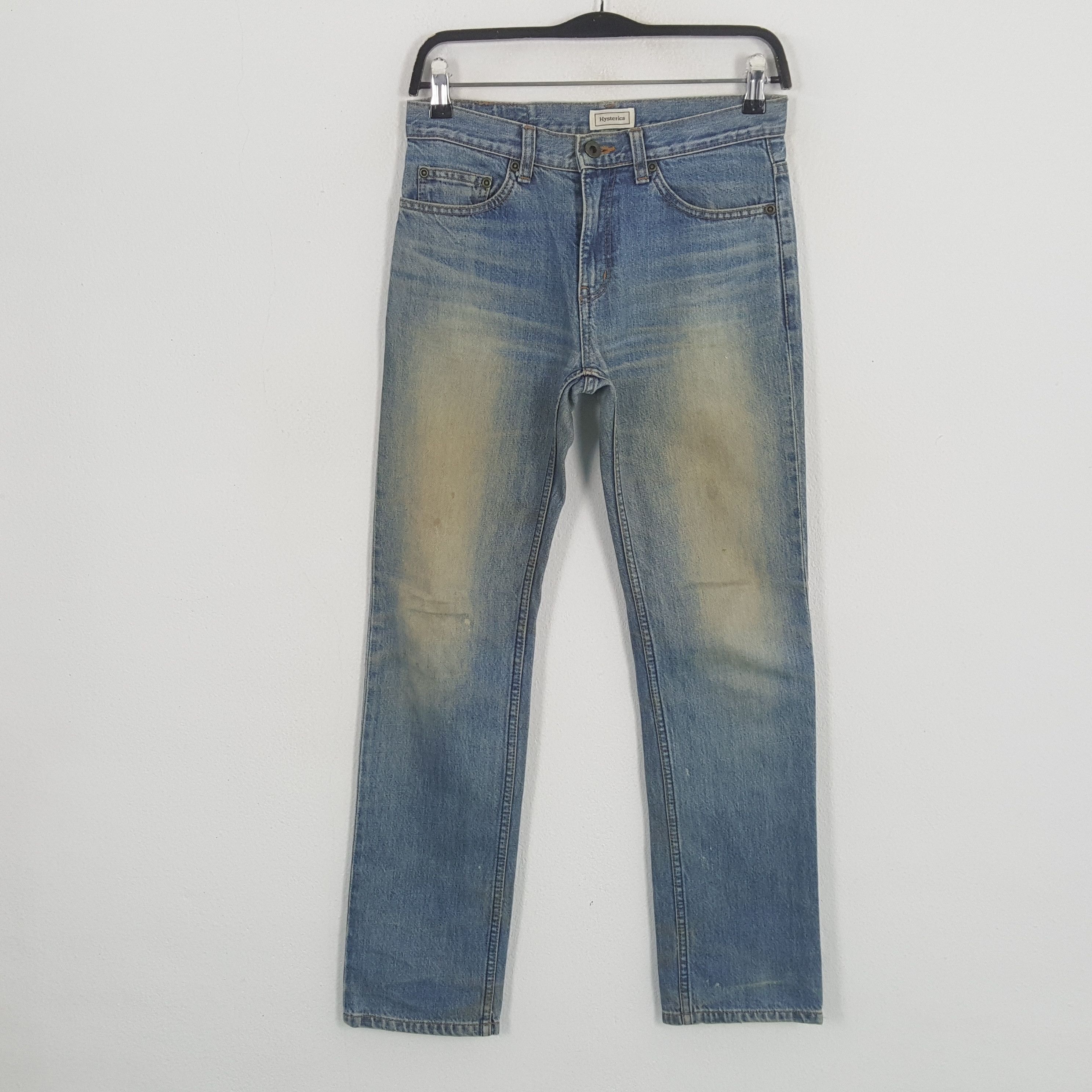 Hysteric Glamour × Japanese Brand × Vintage HYSTERIC GLAMOUR Japanese Brand Streetwear Custom Art Jeans Size US 27 - 4 Thumbnail