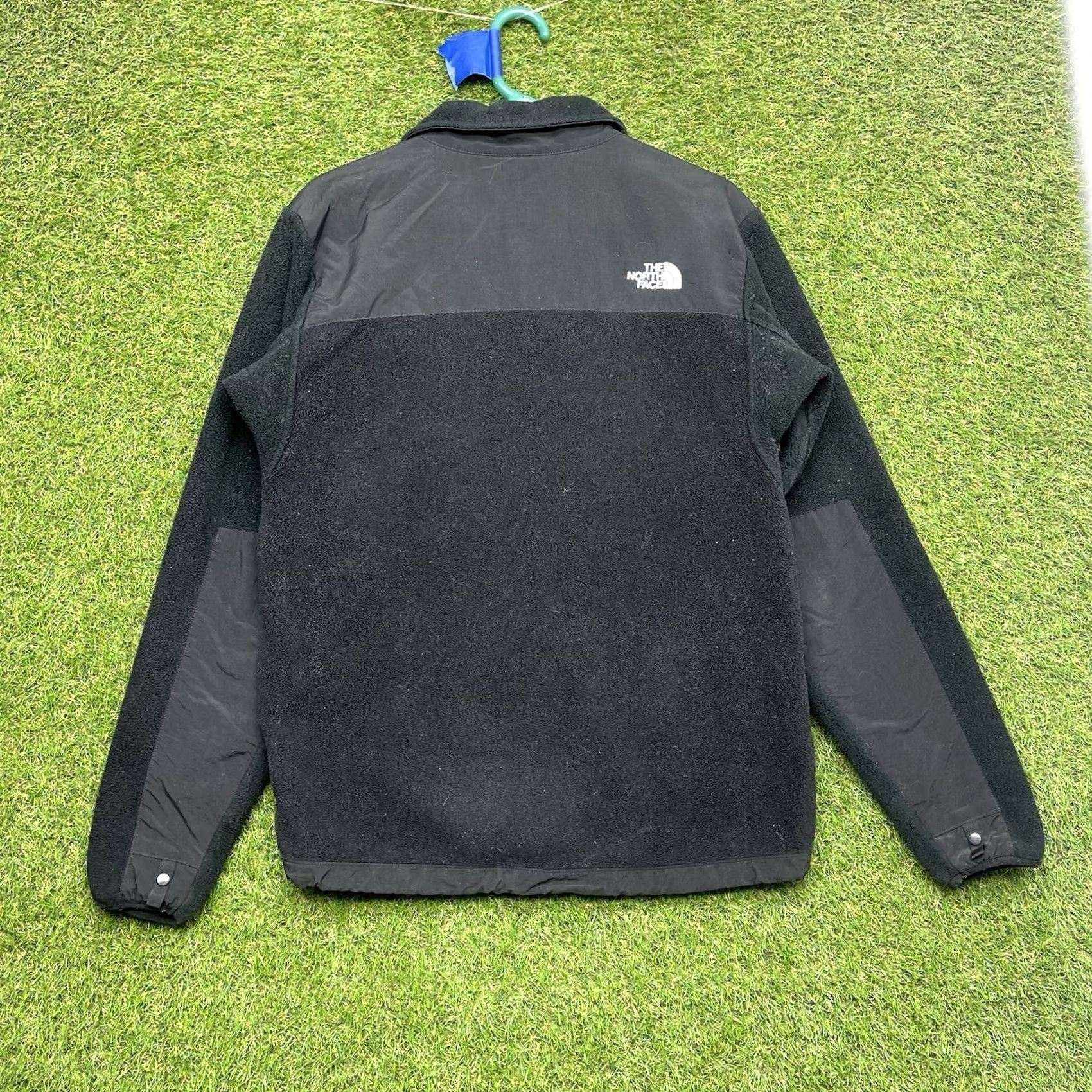 The North Face The North Face Denali Jacket Mens S Black Fleece Zip Pockets Mid-Length Regular Fit Windbreaker Armpits Hiking Winter 90s Size US S / EU 44-46 / 1 - 2 Thumbnail