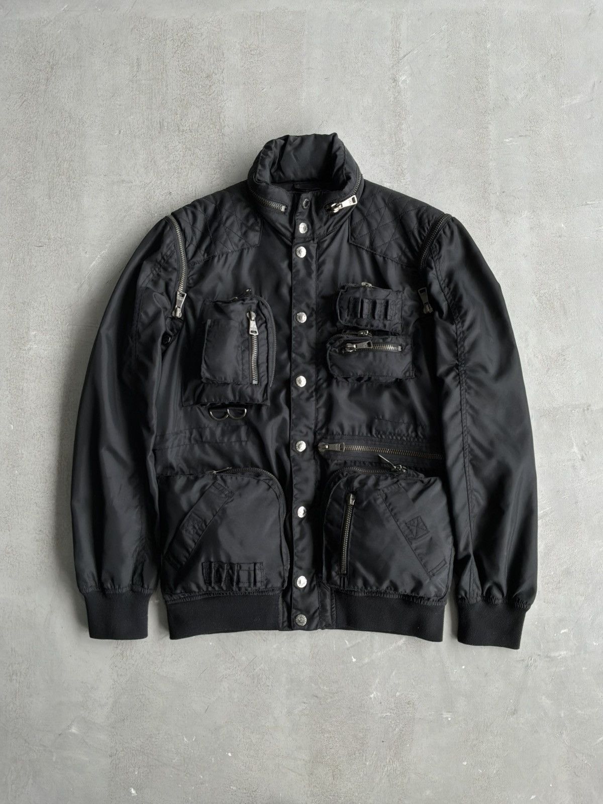 Dolce & Gabbana Archive D&G - Convertible Cargo Multipocket Jacket Size US M / EU 48-50 / 2 - 1 Thumbnail