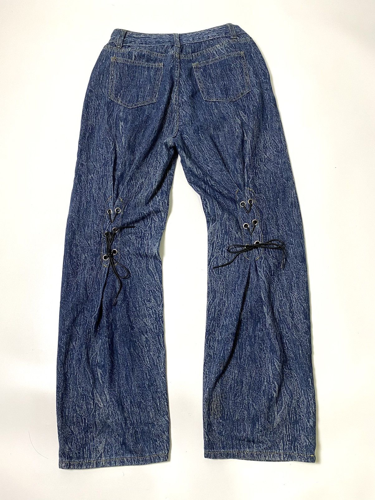 If Six Was Nine Lace Denim | Grailed