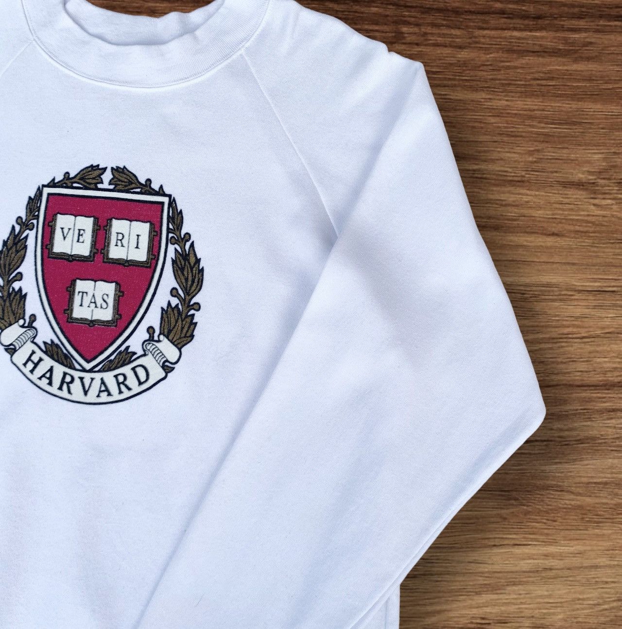 Vintage Rare! Vintage 1980s Harvard University CrewNeck Big Logo Size US M / EU 48-50 / 2 - 4 Thumbnail