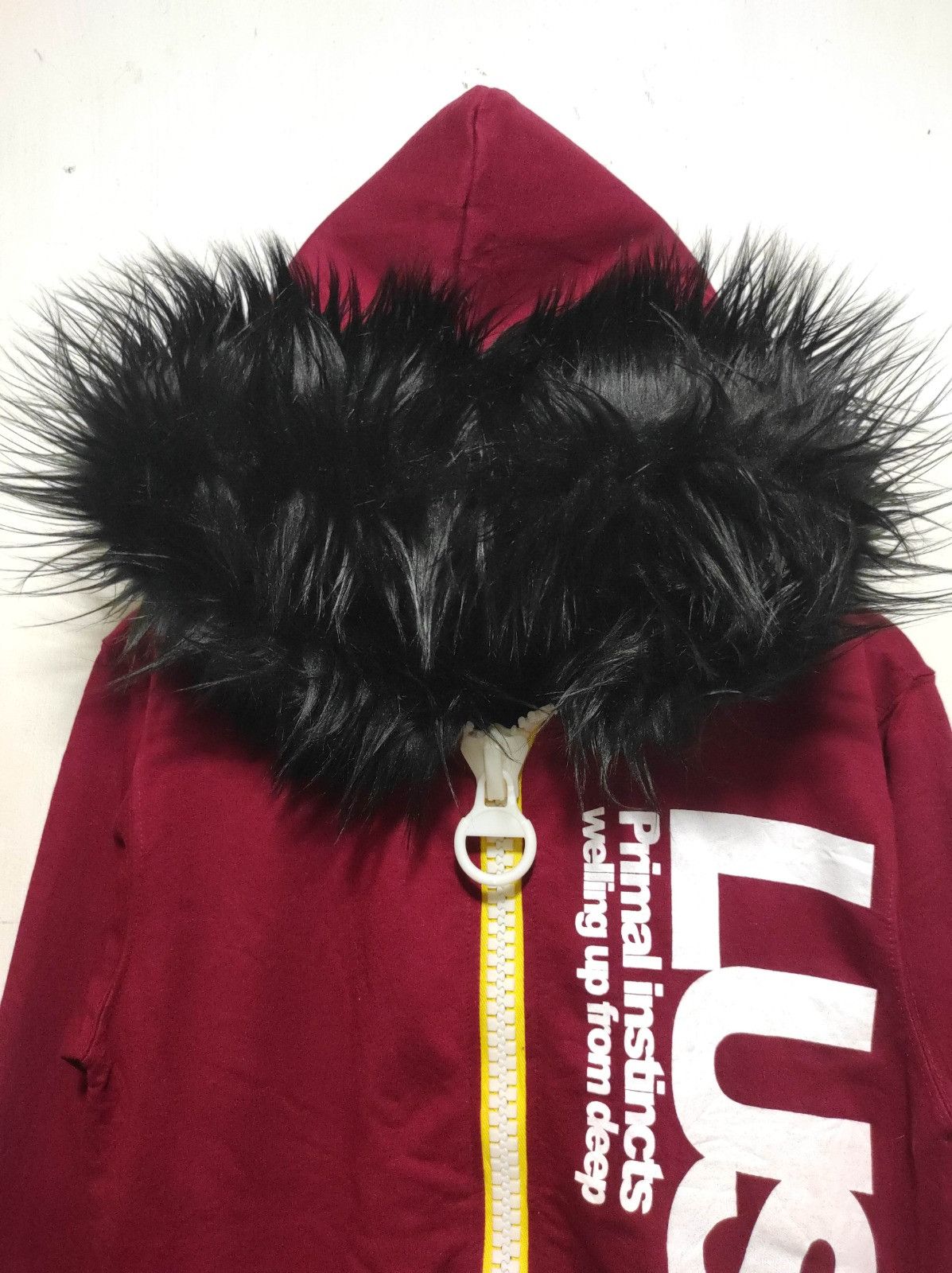 Japanese Brand Booth poem big zipper fur hoodie ifsix LGB style Size US M / EU 48-50 / 2 - 3 Thumbnail
