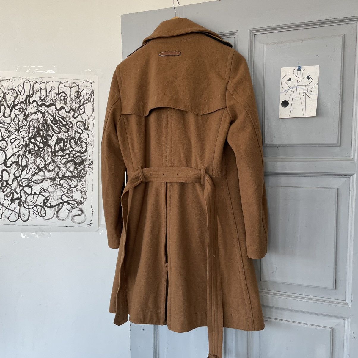 Coach Women’s Coach Wool Double-breasted Coat Trench size S Size S / US 4 / IT 40 - 4 Thumbnail