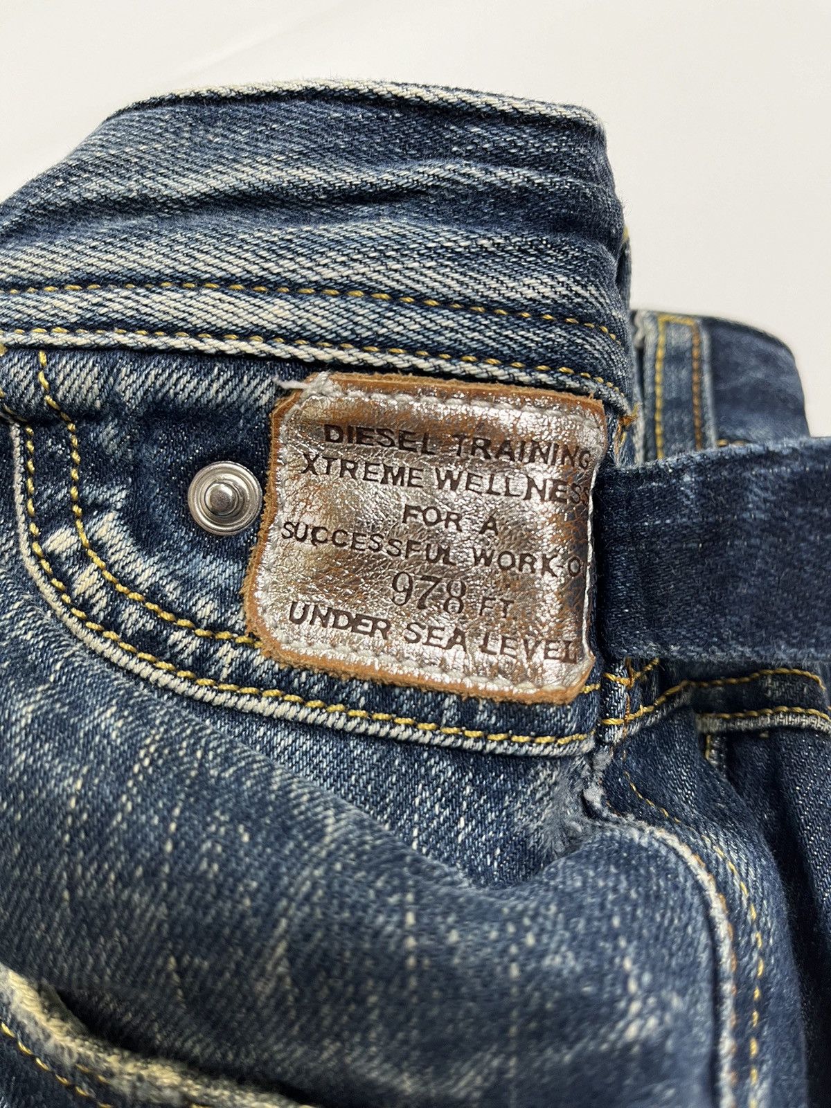 Diesel × Japanese Brand diesel extreme wellness distressed jeans pant wash Size US 30 / EU 46 - 5 Thumbnail