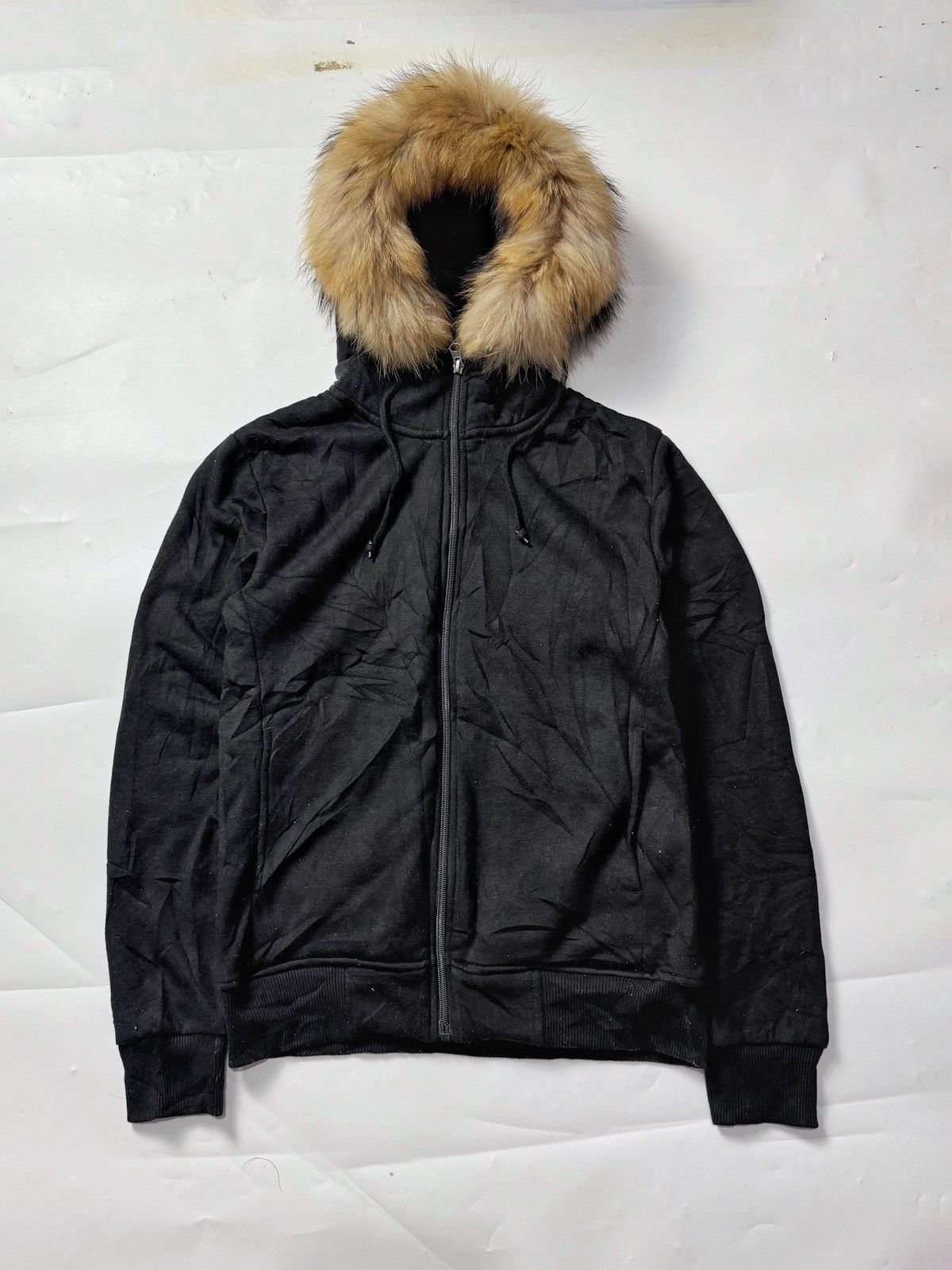 If Six Was Nine × Japanese Brand × Le Grande Bleu (L.G.B.) Furhoodie black sherpa japanese rubik Style Ifsix Lgb Size US M / EU 48-50 / 2 - 1 Thumbnail