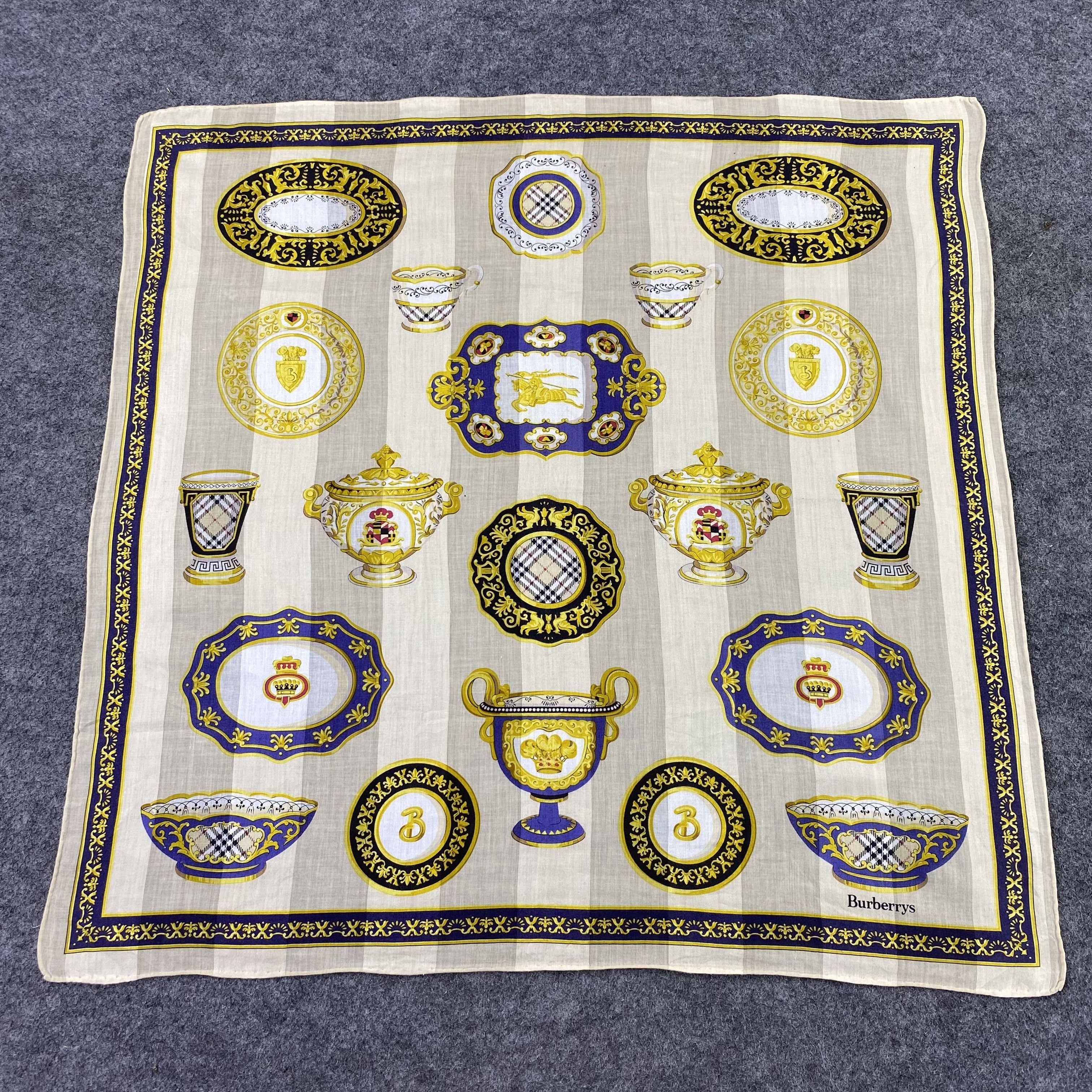Burberry Burberry Handkerchief / Bandana / Neckerchief-B910 Size ONE SIZE - 3 Thumbnail