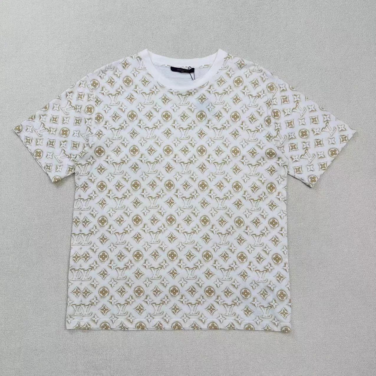Louis Vuitton LV Monogram All Over Print Short Sleeve Tee XXL Size US XXL / EU 58 / 5 - 1 Thumbnail