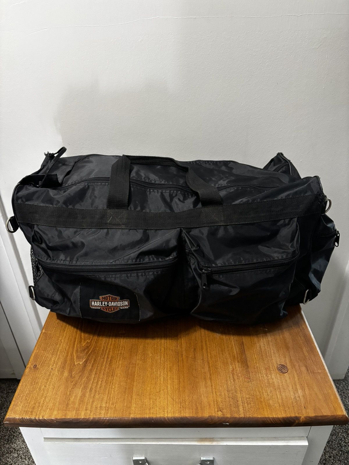 Harley Davidson Vintage Harley Davidson Duffle Size ONE SIZE - 1 Thumbnail