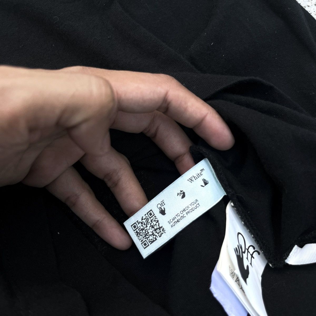 Off-White Off White Virgil Abloh Pink Marker Cross Design Longsleeve Size US S / EU 44-46 / 1 - 7 Thumbnail