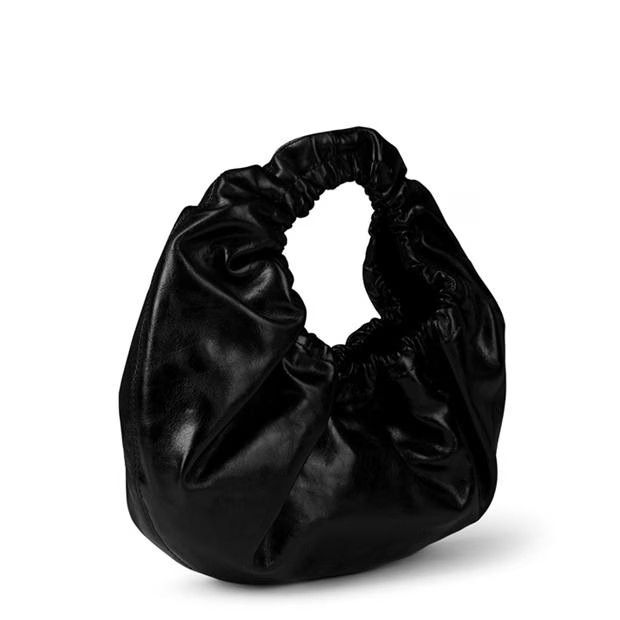 Alexander Wang o1g2r1mq0824 Size: OS / Crescent Small Crackle Bag in Black Size ONE SIZE - 2 Thumbnail