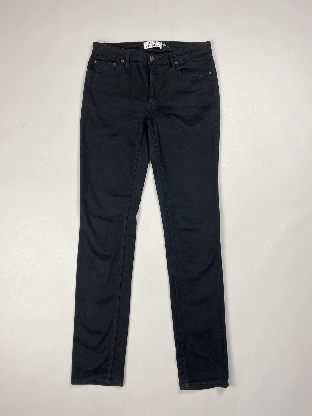 Acne Studios Acne Studios Flex Black ladies jeans pants size 29 / 32 Size 29" - 1 Thumbnail