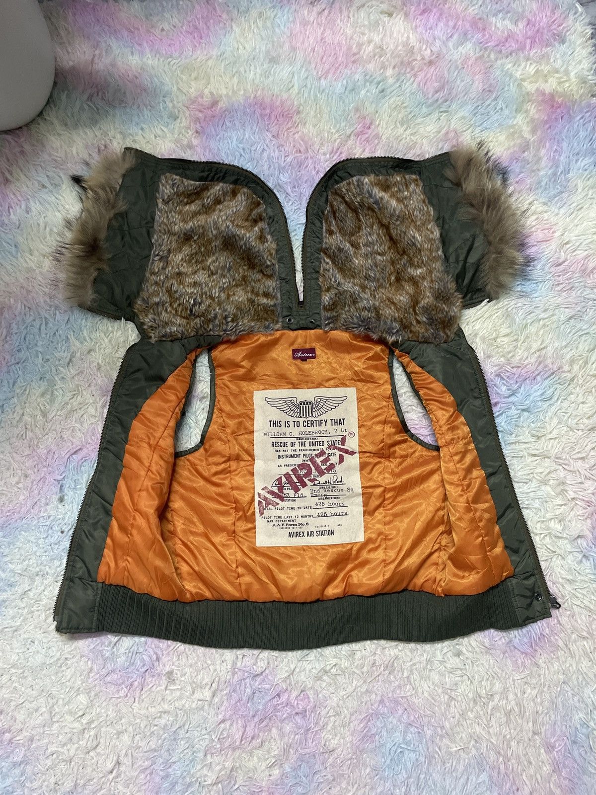 Avirex × Vintage Rare sleeveless Avirex for kids Size US S / EU 44-46 / 1 - 1 Thumbnail