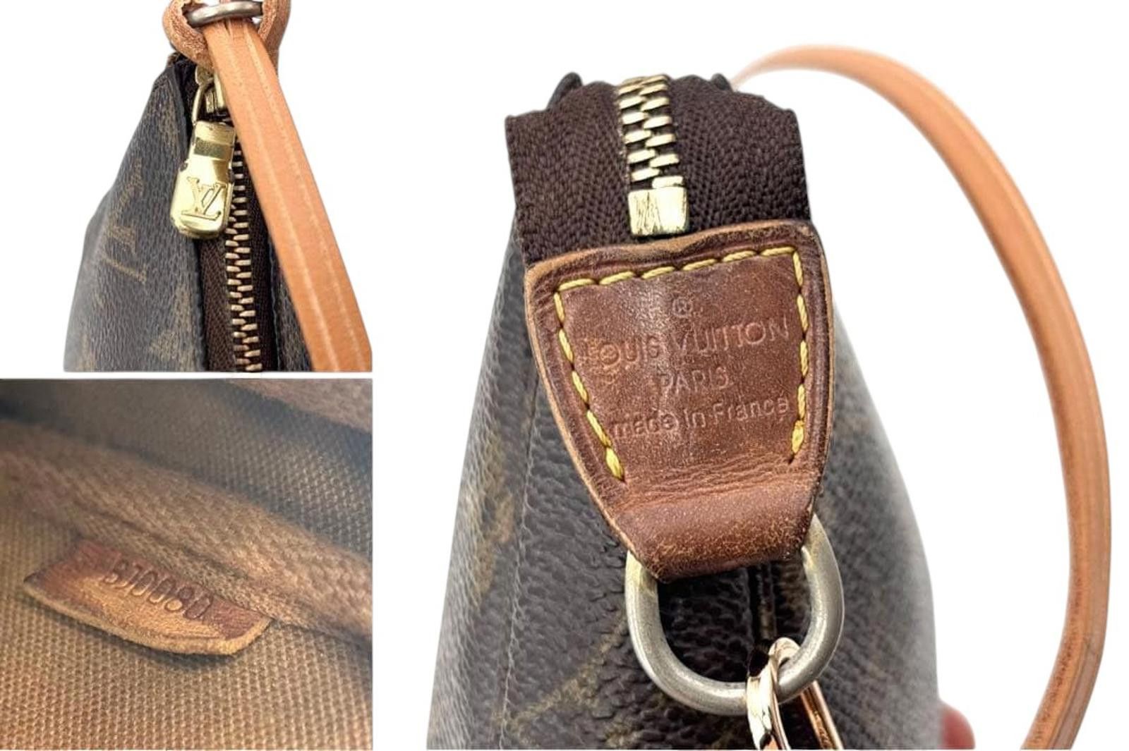 Louis Vuitton Louis Vuitton - Monogram Canvas Shoulder Bag Size ONE SIZE - 8 Thumbnail