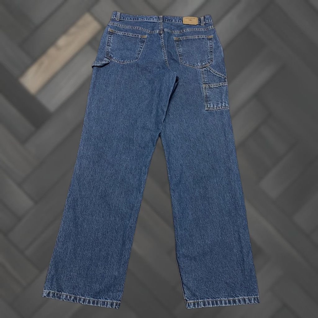 Dockers VINTAGE Dockers Jeans Carpenter Men 36 34 Blue Relaxed Denim 5-Pocket Design Size US 36 / EU 52 - 1 Thumbnail