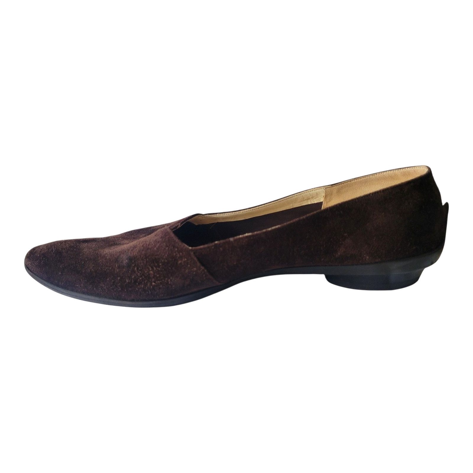Salvatore Ferragamo Salvatore Ferragamo Women Brown Suede Shoes Sze EU 39 / US 9 Size US 9 / IT 39 - 2 Thumbnail