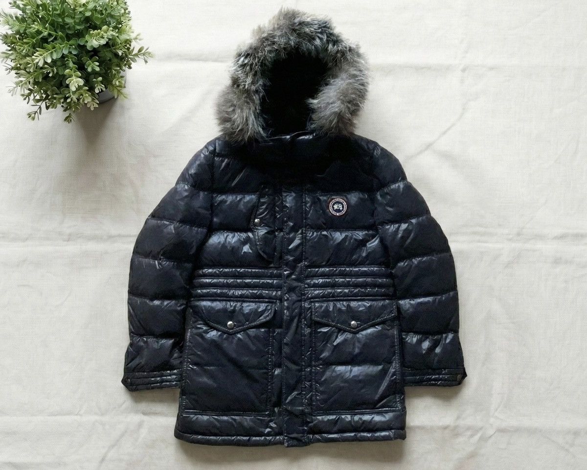 Burberry Burberry Black Label White Goose Fur Down Coat Puffer Jacket Size US S / EU 44-46 / 1 - 1 Thumbnail