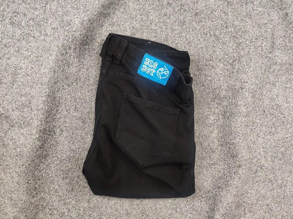 Vintage Big Boy x Polar Skate co Baggy Black Denim Jeans Size US 32 / EU 48 - 1 Thumbnail