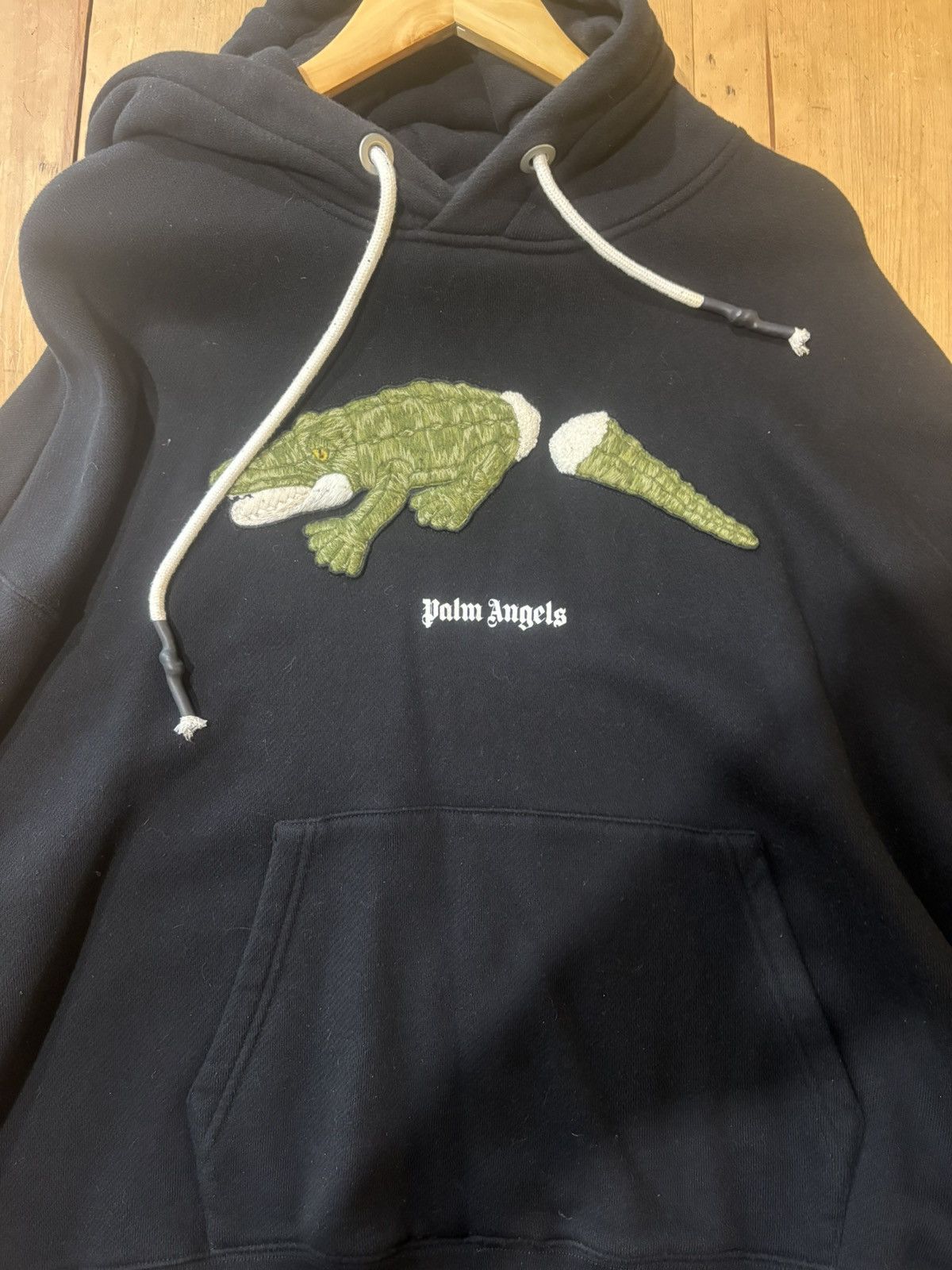 Palm Angels Palm angels crocodile oversized hoodie Size US L / EU 52-54 / 3 - 1 Thumbnail