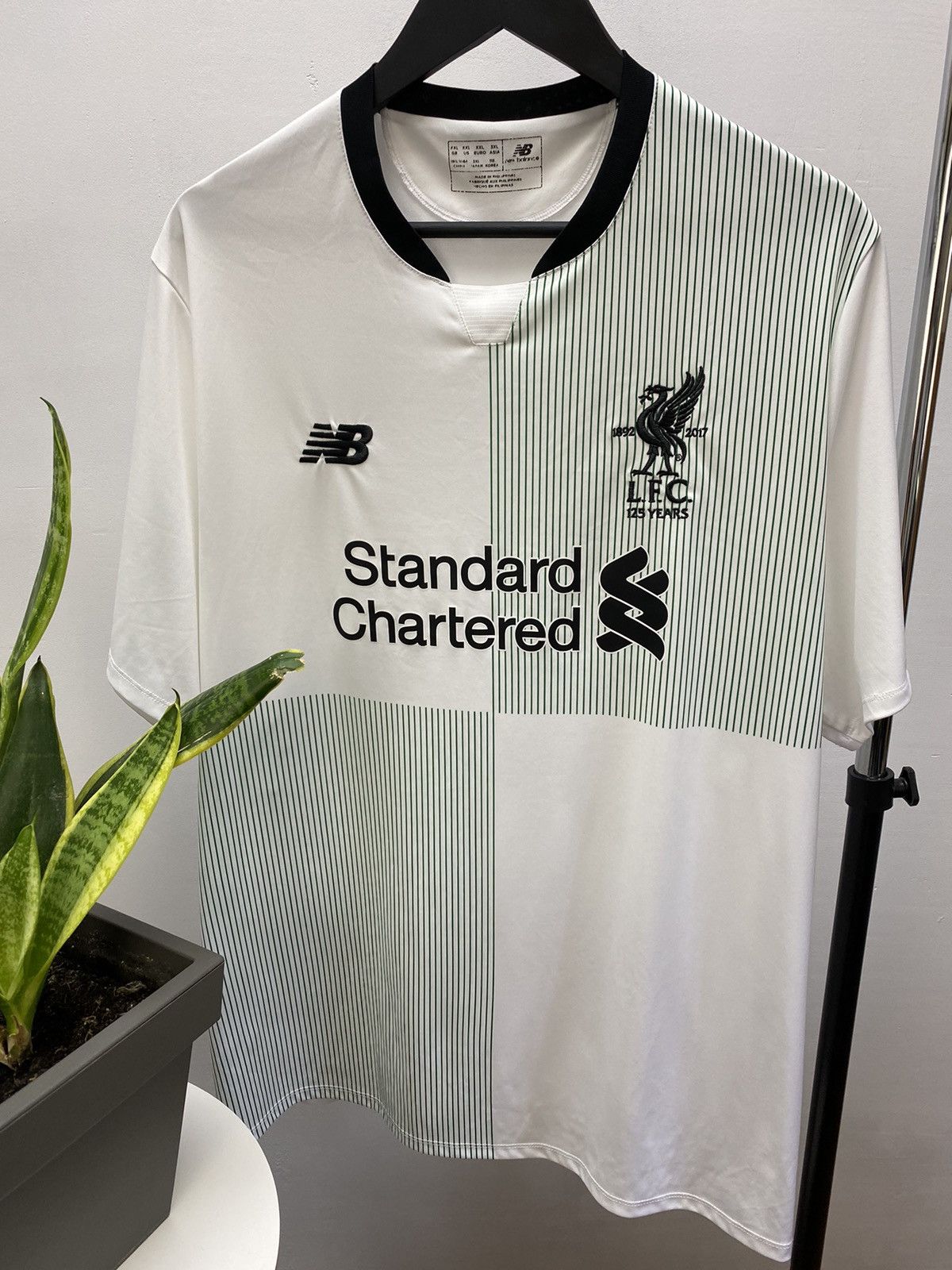 New Balance 2017 2018 Liverpool New Balance Away Soccer Jersey Size US XXL / EU 58 / 5 - 9 Thumbnail