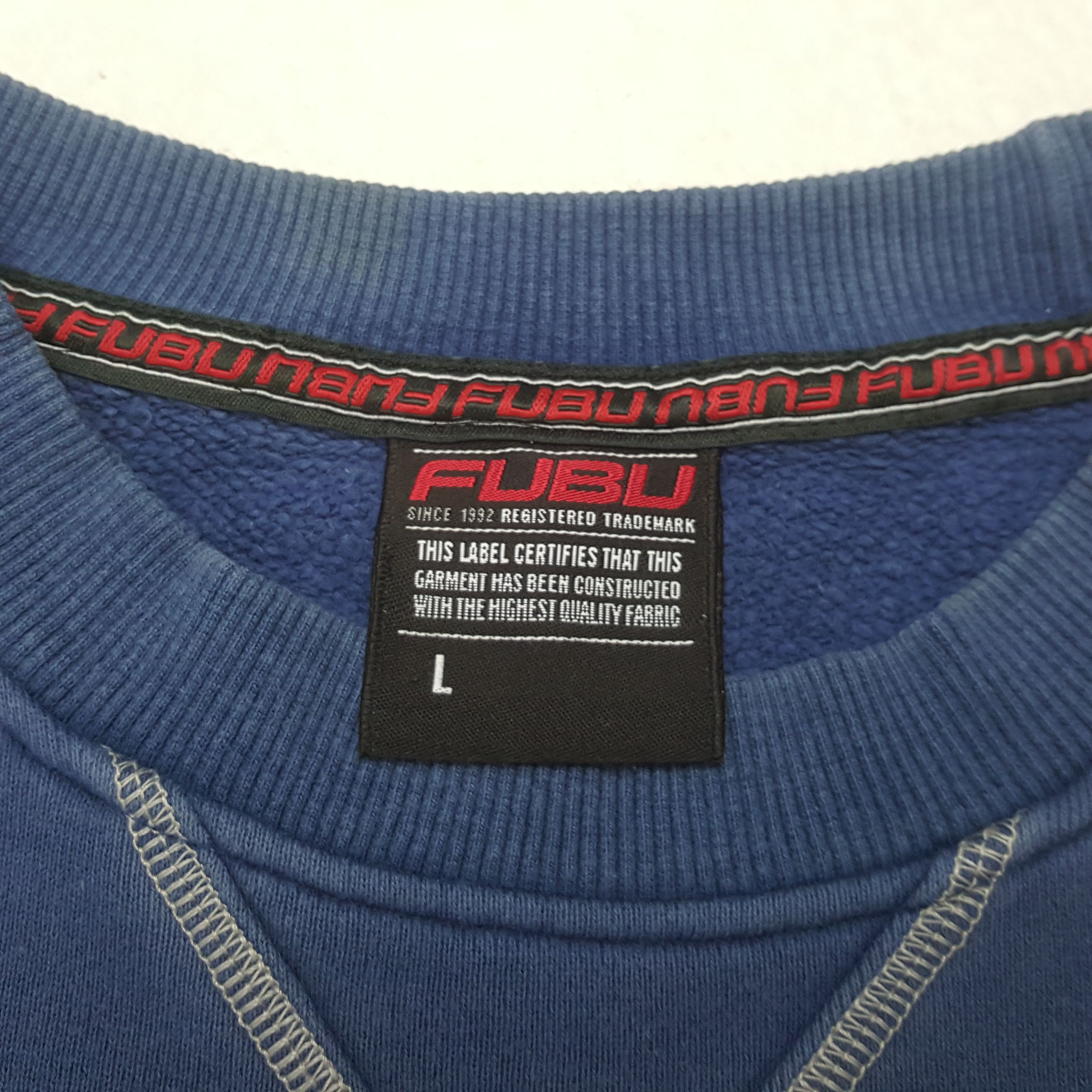 Fubu × Vintage Vintage FUBU Streetwear Skateboard Style Sweatshirt c283n1 Size US XL / EU 56 / 4 - 6 Thumbnail