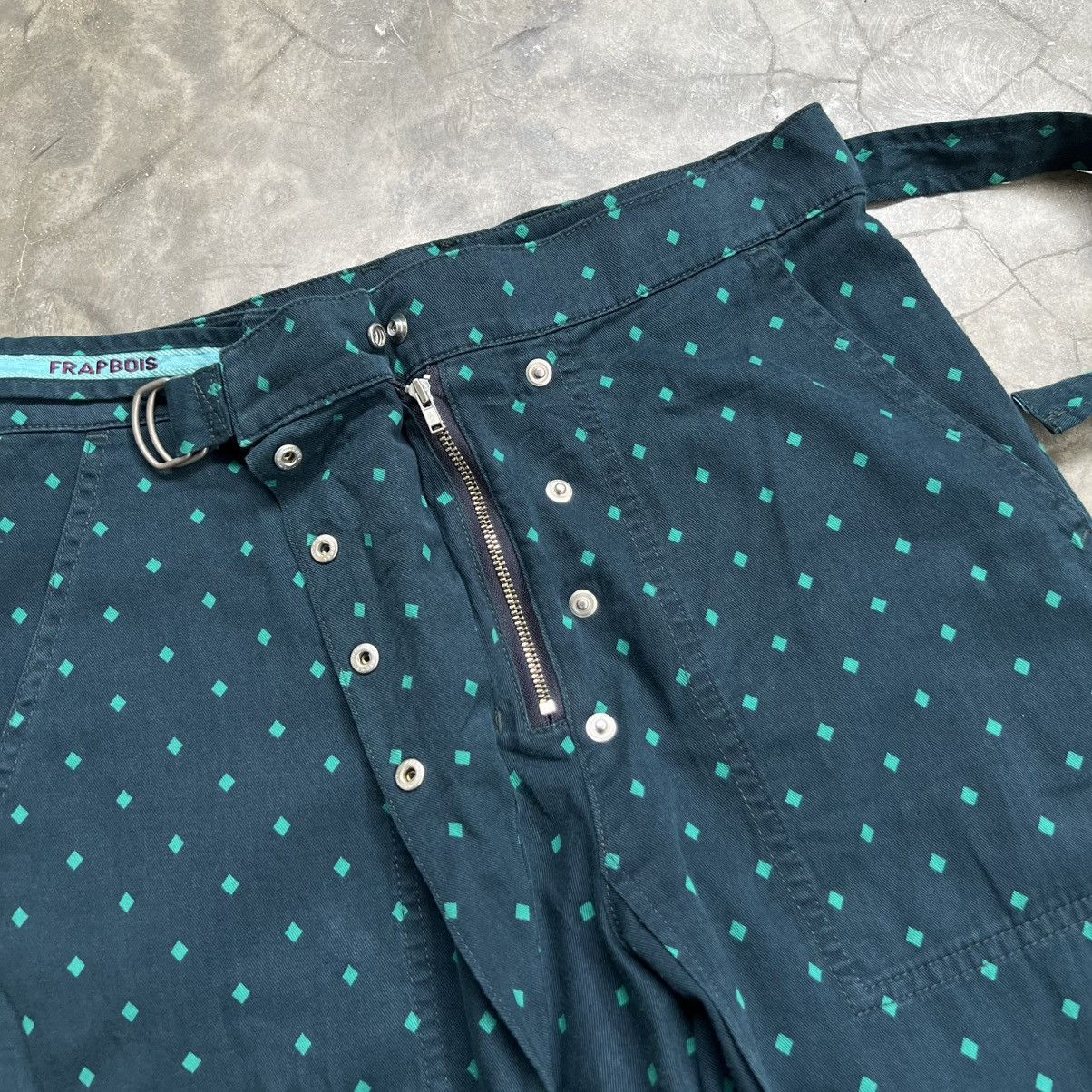 Issey Miyake Frapbois by Issey Miyake Fatigue Double Back Pocket Pants Size US 30 / EU 46 - 8 Thumbnail