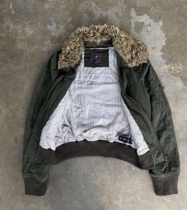If Six Was Nine × Japanese Brand × Le Grande Bleu (L.G.B.) Japanese Brand XXI Faux Fur Cropped Size US M / EU 48-50 / 2 - 2 Thumbnail